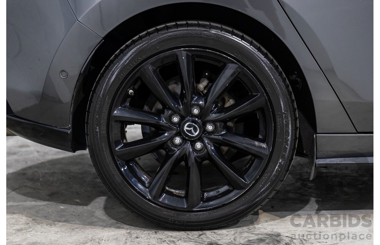 10/2019 Mazda Mazda3 G25 Astina (FWD) BP 5d Hatchback Machine Grey Metallic 2.5L