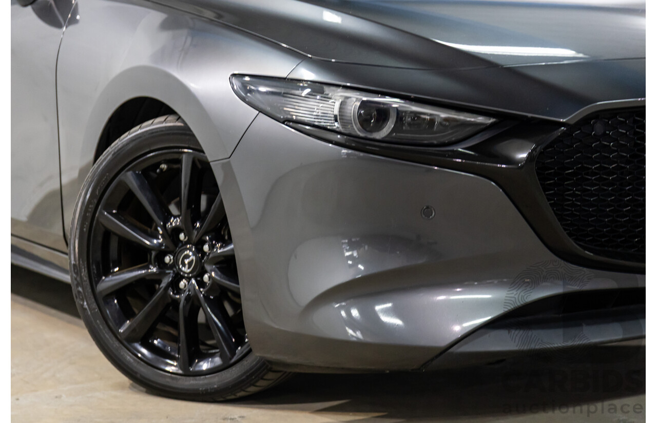 10/2019 Mazda Mazda3 G25 Astina (FWD) BP 5d Hatchback Machine Grey Metallic 2.5L
