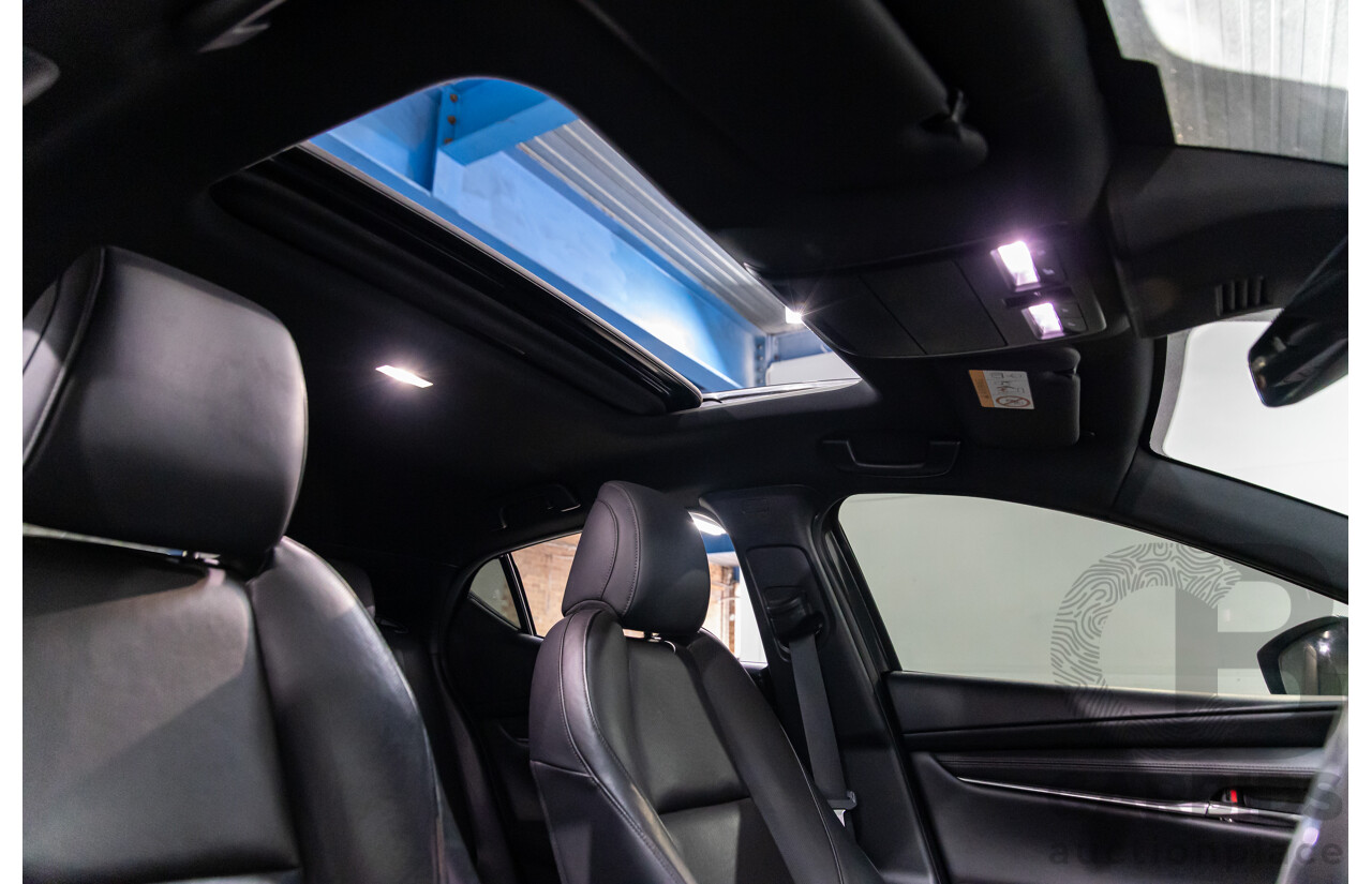 10/2019 Mazda Mazda3 G25 Astina (FWD) BP 5d Hatchback Machine Grey Metallic 2.5L