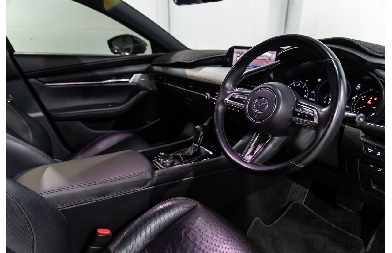 10/2019 Mazda Mazda3 G25 Astina (FWD) BP 5d Hatchback Machine Grey Metallic 2.5L