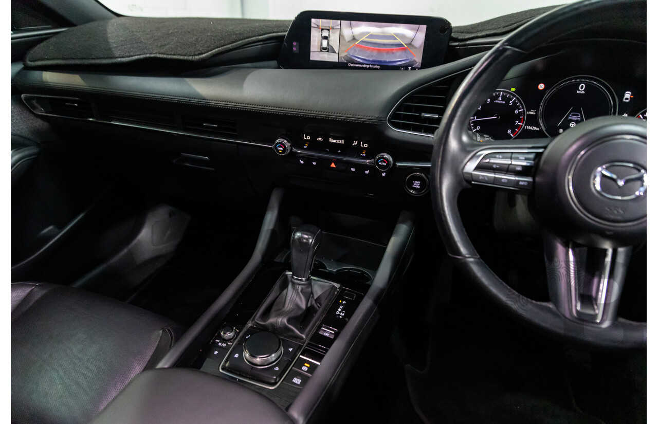 10/2019 Mazda Mazda3 G25 Astina (FWD) BP 5d Hatchback Machine Grey Metallic 2.5L