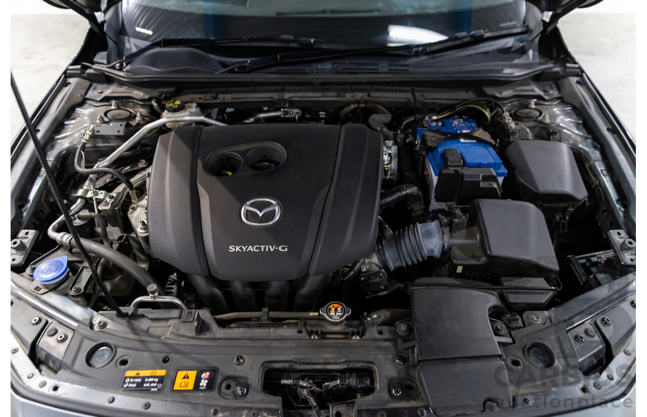 10/2019 Mazda Mazda3 G25 Astina (FWD) BP 5d Hatchback Machine Grey Metallic 2.5L