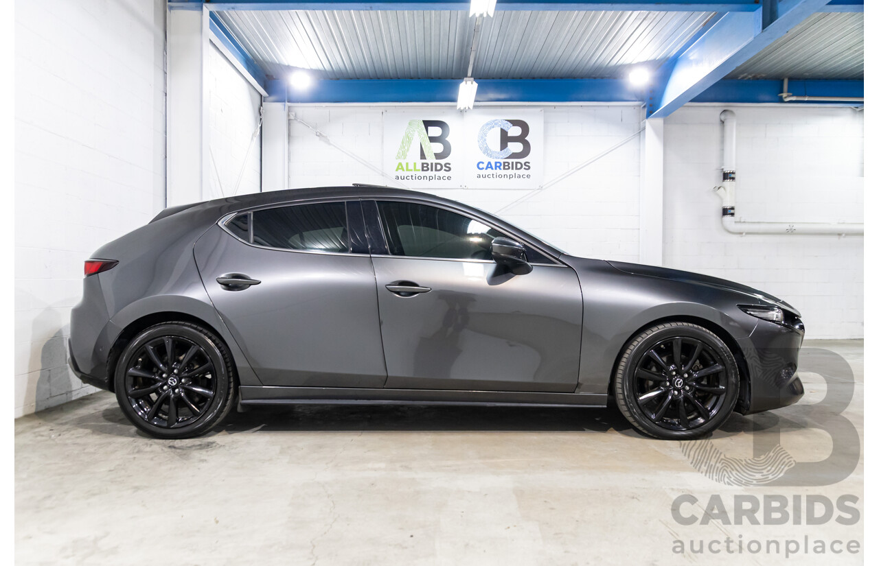 10/2019 Mazda Mazda3 G25 Astina (FWD) BP 5d Hatchback Machine Grey Metallic 2.5L