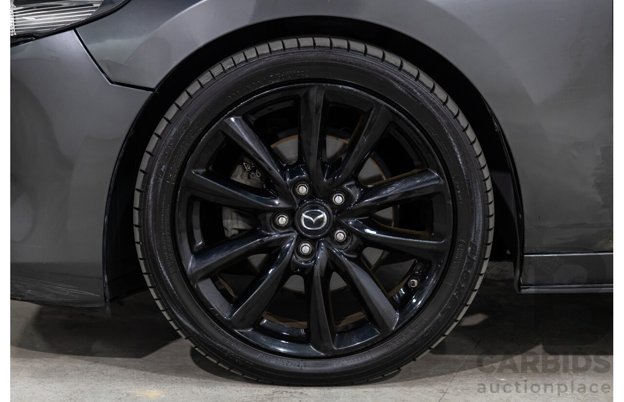 10/2019 Mazda Mazda3 G25 Astina (FWD) BP 5d Hatchback Machine Grey Metallic 2.5L