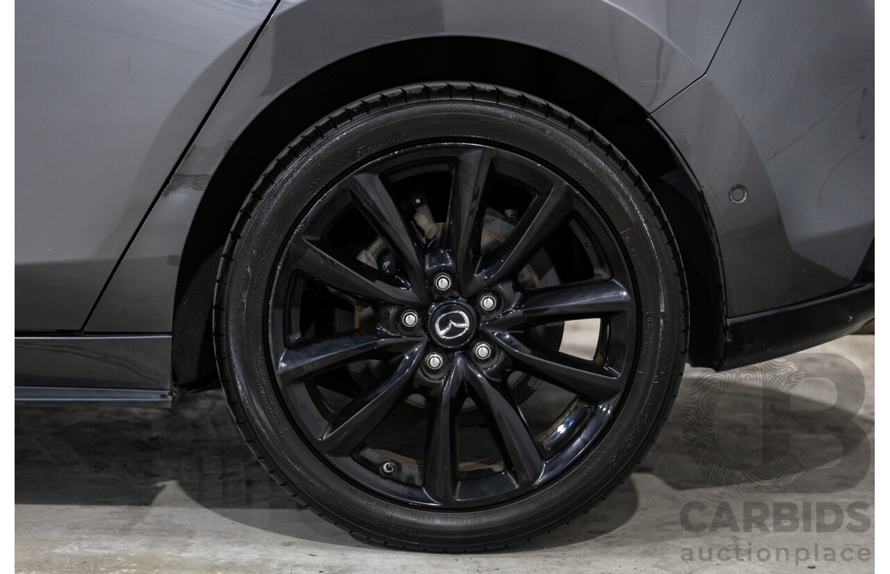 10/2019 Mazda Mazda3 G25 Astina (FWD) BP 5d Hatchback Machine Grey Metallic 2.5L