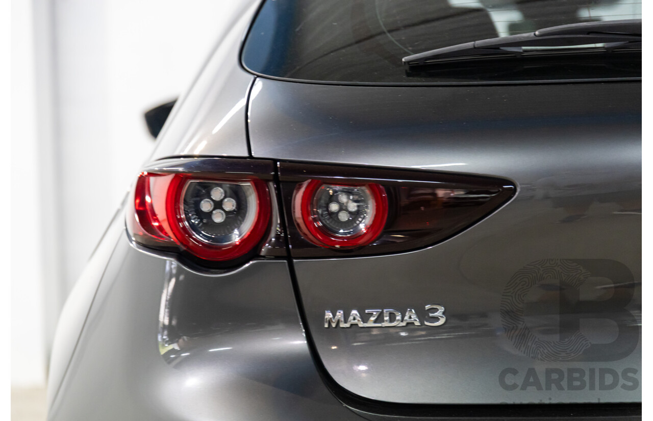 10/2019 Mazda Mazda3 G25 Astina (FWD) BP 5d Hatchback Machine Grey Metallic 2.5L