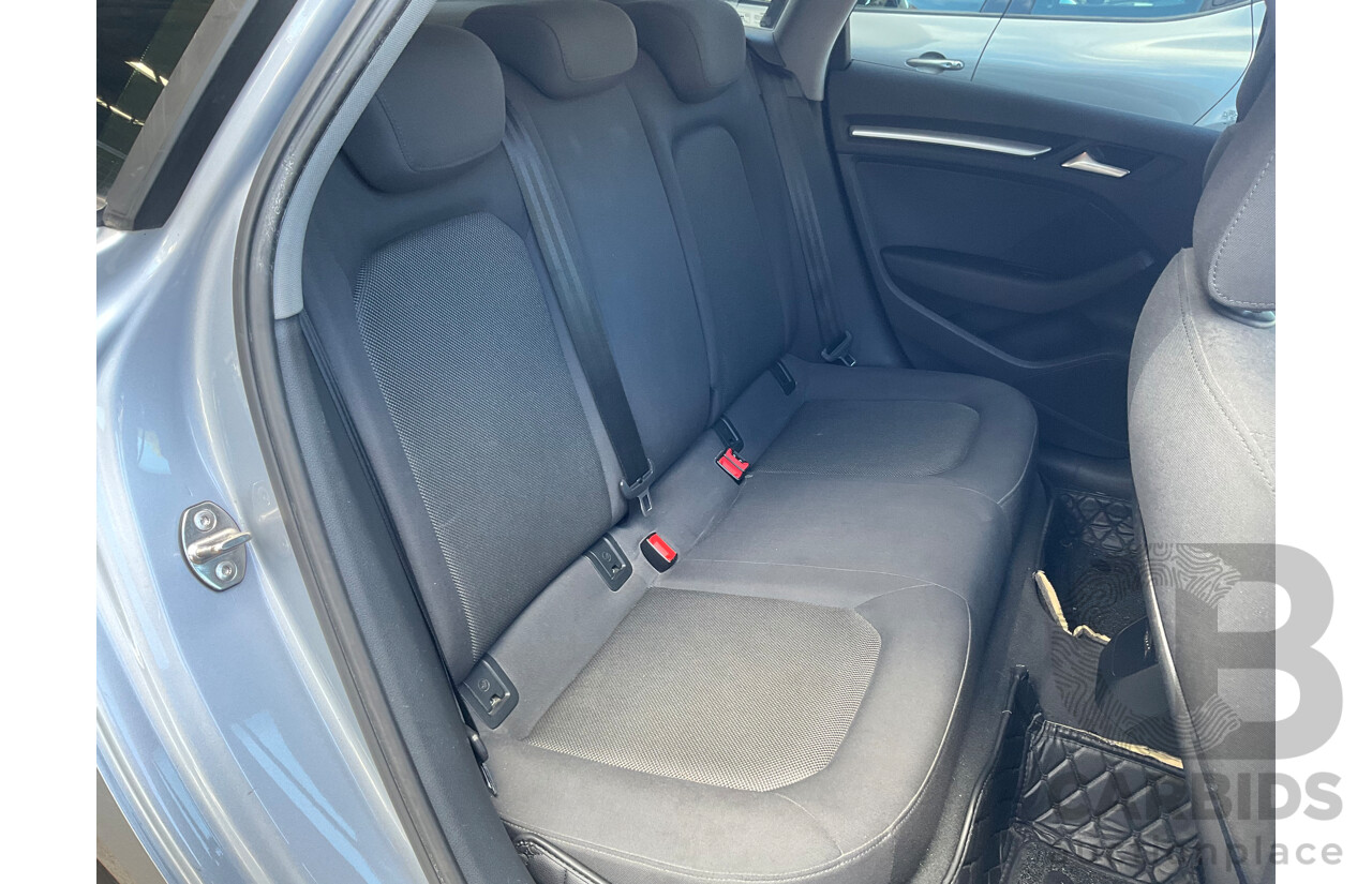 11/2016 Audi A3 1.6 TDI Sportback (FWD) 8V MY17 5d Hatchback Silver Turbo 1.6L