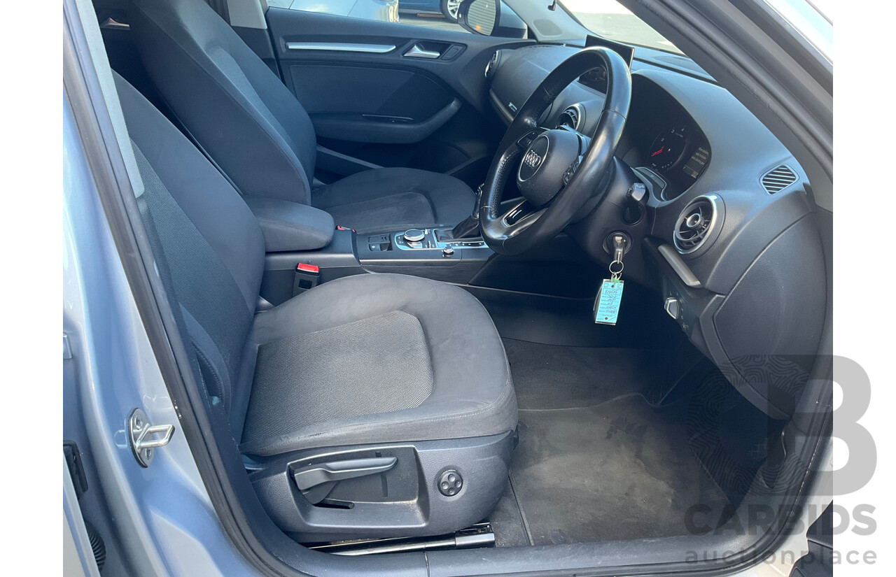 11/2016 Audi A3 1.6 TDI Sportback (FWD) 8V MY17 5d Hatchback Silver Turbo 1.6L