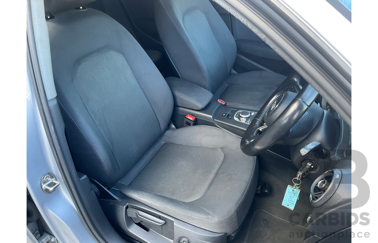 11/2016 Audi A3 1.6 TDI Sportback (FWD) 8V MY17 5d Hatchback Silver Turbo 1.6L