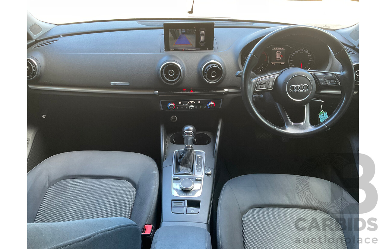 11/2016 Audi A3 1.6 TDI Sportback (FWD) 8V MY17 5d Hatchback Silver Turbo 1.6L