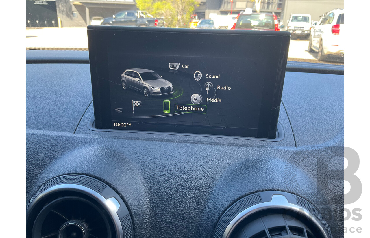 11/2016 Audi A3 1.6 TDI Sportback (FWD) 8V MY17 5d Hatchback Silver Turbo 1.6L