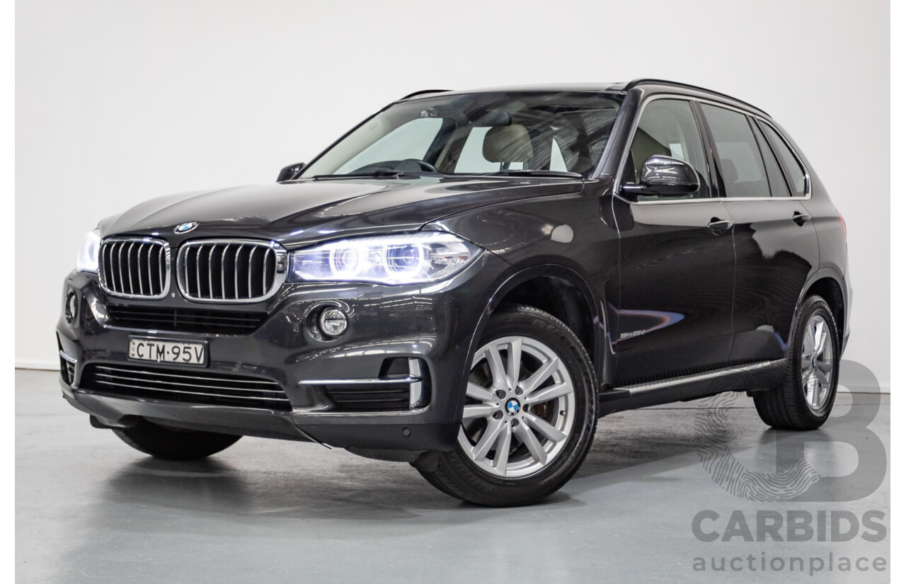 3/2014 BMW X5 sDrive 25d F15 4D Wagon Sophisto Grey Twin Turbo Diesel 2.0L