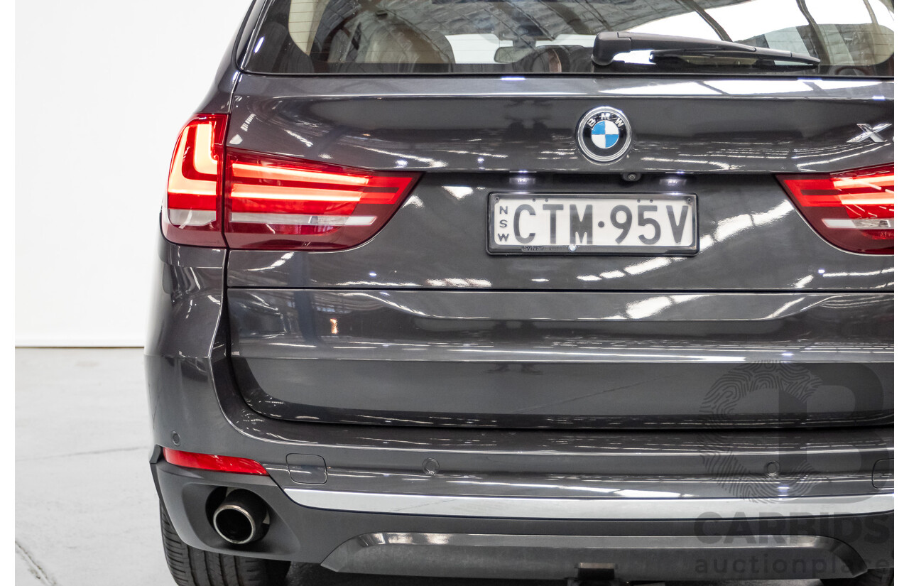 3/2014 BMW X5 sDrive 25d F15 4D Wagon Sophisto Grey Twin Turbo Diesel 2.0L