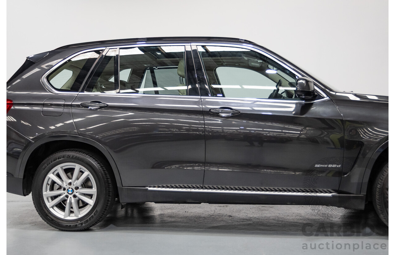 3/2014 BMW X5 sDrive 25d F15 4D Wagon Sophisto Grey Twin Turbo Diesel 2.0L