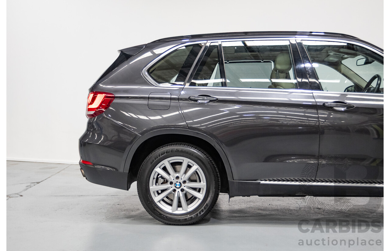 3/2014 BMW X5 sDrive 25d F15 4D Wagon Sophisto Grey Twin Turbo Diesel 2.0L