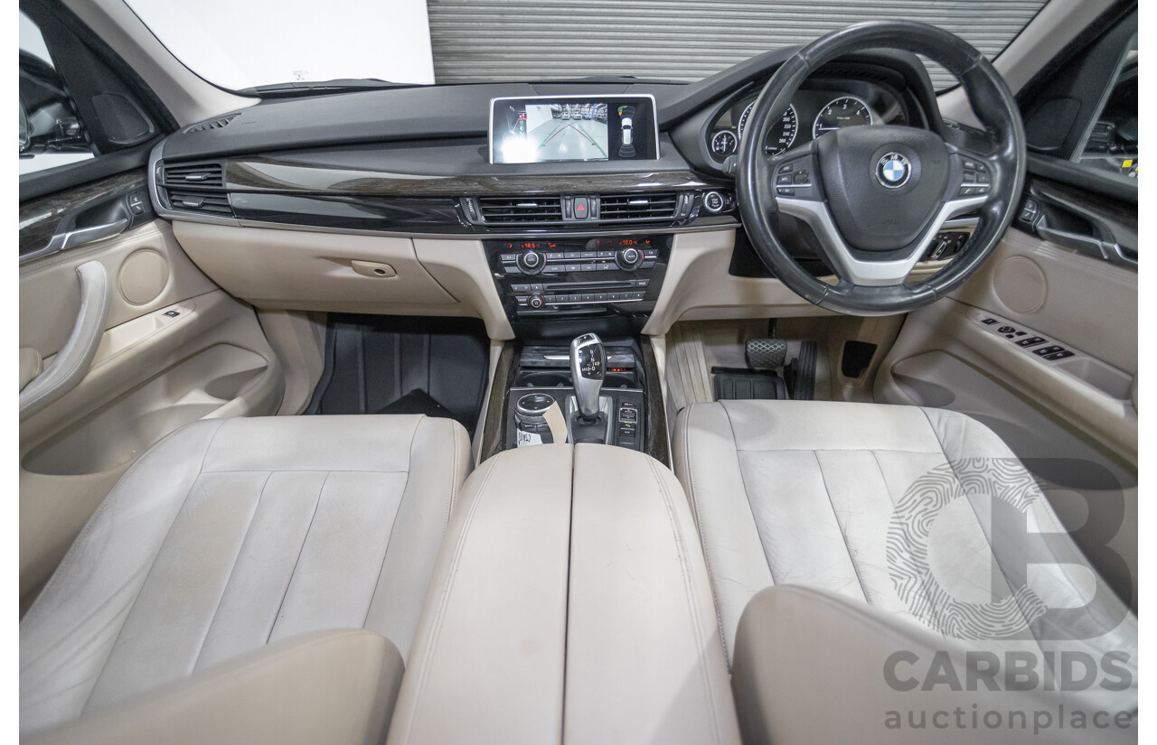 3/2014 BMW X5 sDrive 25d F15 4D Wagon Sophisto Grey Twin Turbo Diesel 2.0L