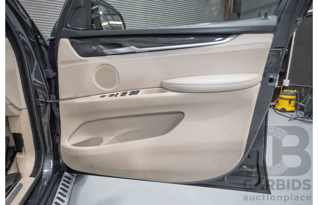 3/2014 BMW X5 sDrive 25d F15 4D Wagon Sophisto Grey Twin Turbo Diesel 2.0L