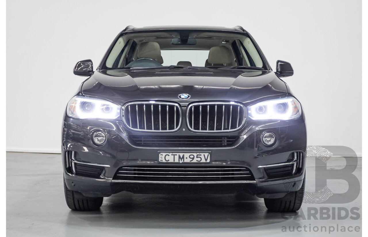 3/2014 BMW X5 sDrive 25d F15 4D Wagon Sophisto Grey Twin Turbo Diesel 2.0L