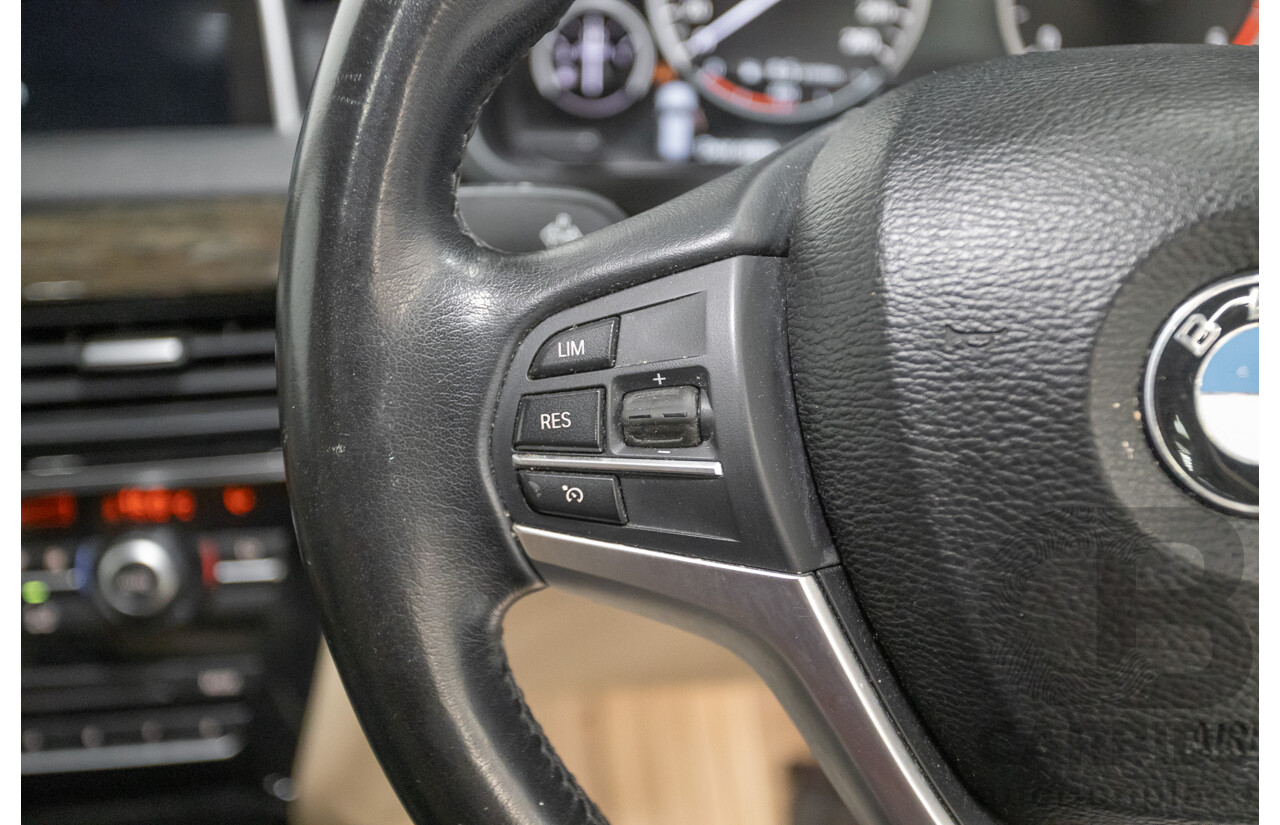 3/2014 BMW X5 sDrive 25d F15 4D Wagon Sophisto Grey Twin Turbo Diesel 2.0L