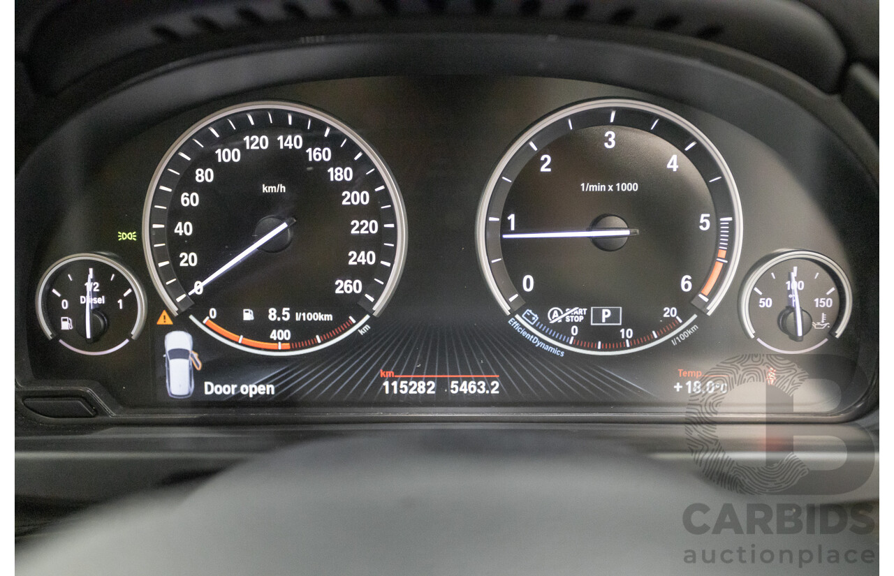 3/2014 BMW X5 sDrive 25d F15 4D Wagon Sophisto Grey Twin Turbo Diesel 2.0L