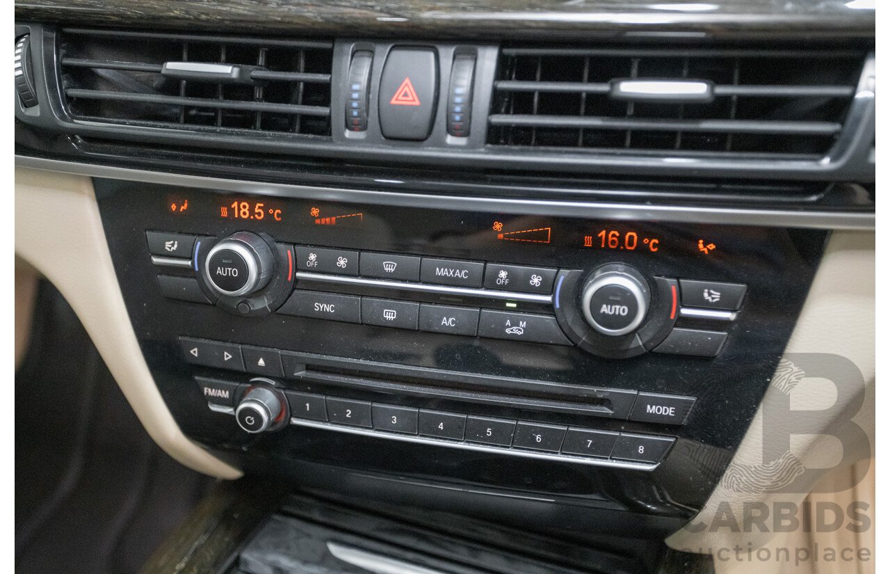 3/2014 BMW X5 sDrive 25d F15 4D Wagon Sophisto Grey Twin Turbo Diesel 2.0L