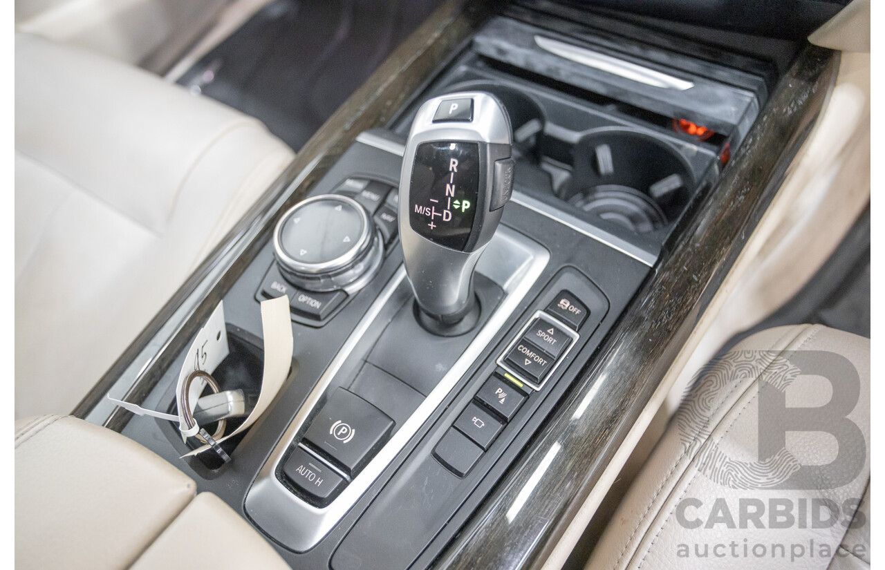 3/2014 BMW X5 sDrive 25d F15 4D Wagon Sophisto Grey Twin Turbo Diesel 2.0L