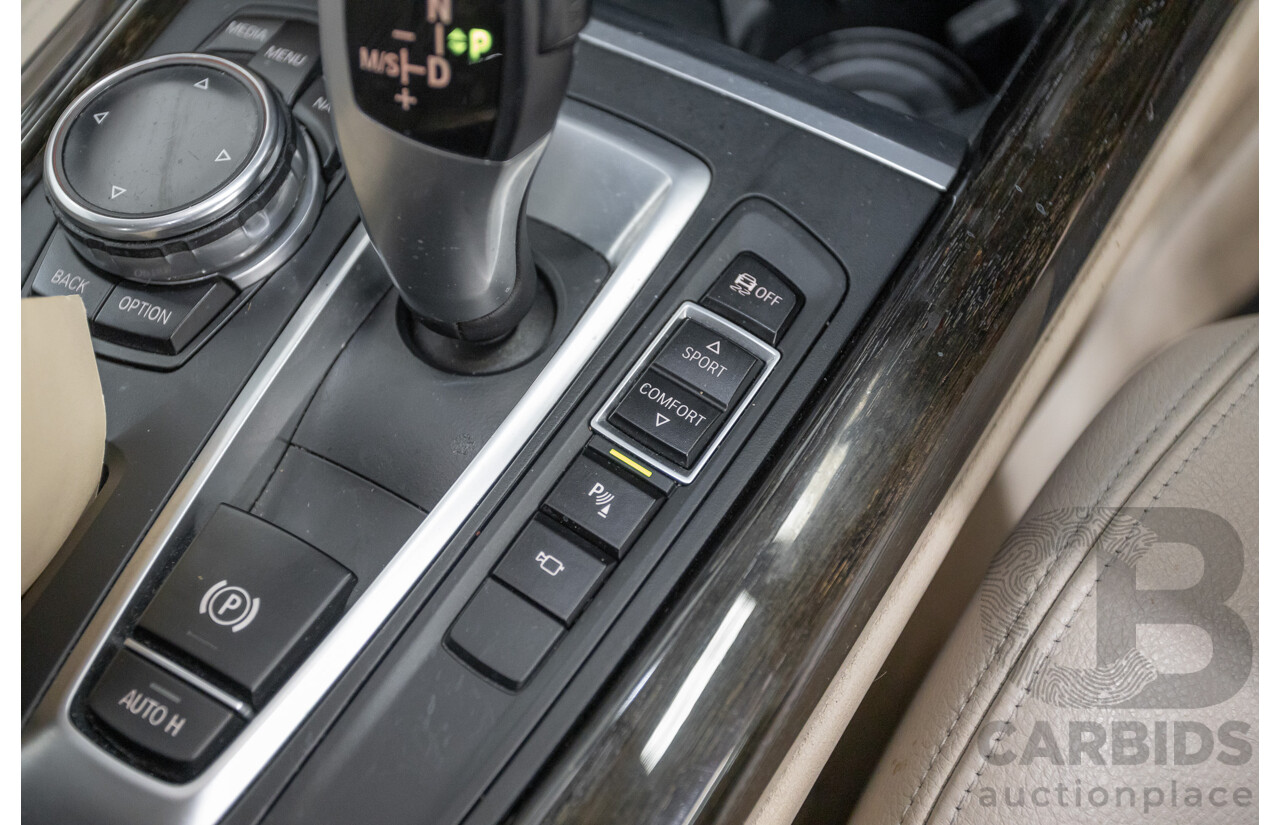 3/2014 BMW X5 sDrive 25d F15 4D Wagon Sophisto Grey Twin Turbo Diesel 2.0L