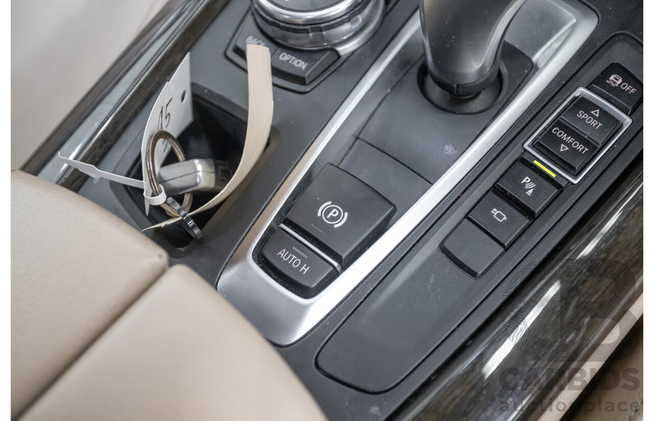 3/2014 BMW X5 sDrive 25d F15 4D Wagon Sophisto Grey Twin Turbo Diesel 2.0L