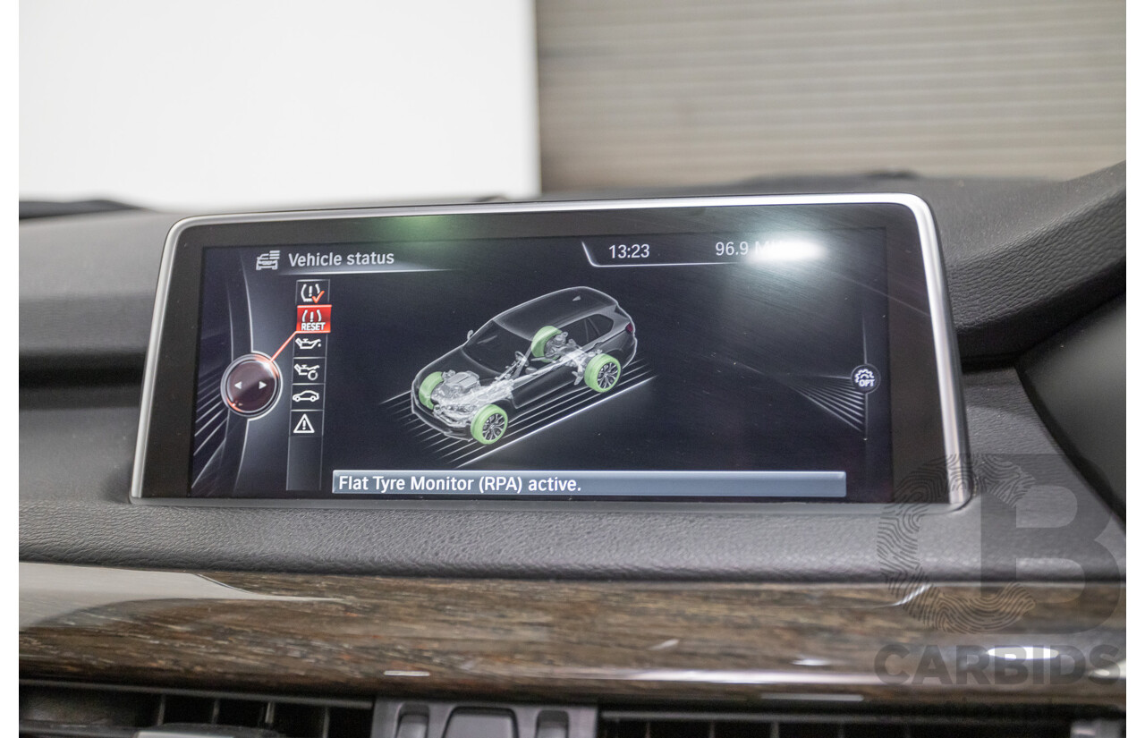 3/2014 BMW X5 sDrive 25d F15 4D Wagon Sophisto Grey Twin Turbo Diesel 2.0L