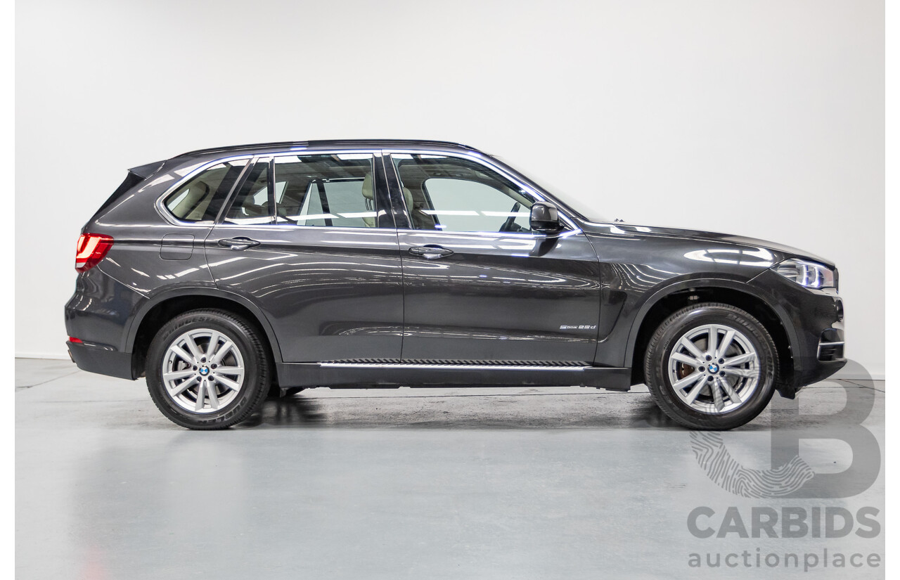 3/2014 BMW X5 sDrive 25d F15 4D Wagon Sophisto Grey Twin Turbo Diesel 2.0L