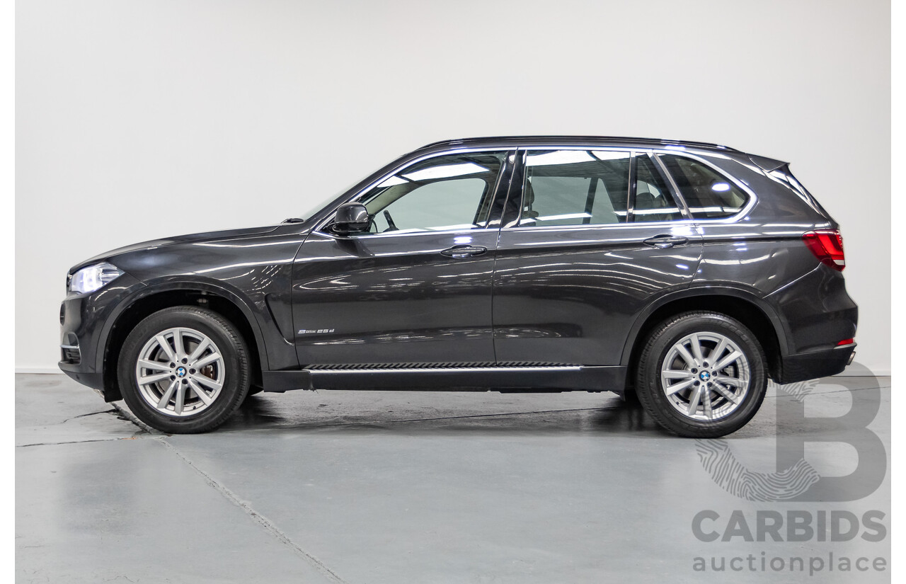 3/2014 BMW X5 sDrive 25d F15 4D Wagon Sophisto Grey Twin Turbo Diesel 2.0L