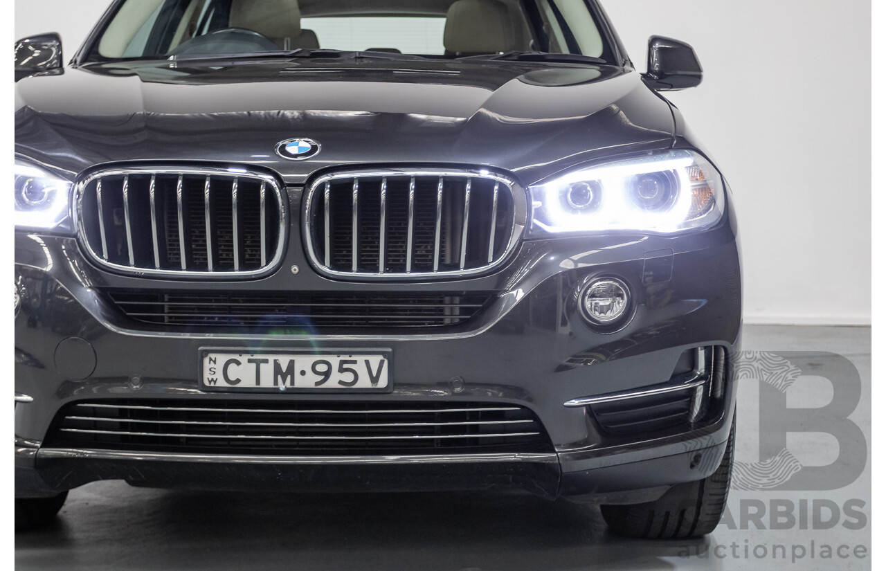 3/2014 BMW X5 sDrive 25d F15 4D Wagon Sophisto Grey Twin Turbo Diesel 2.0L