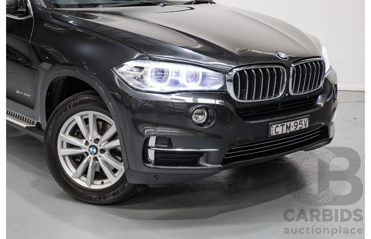 3/2014 BMW X5 sDrive 25d F15 4D Wagon Sophisto Grey Twin Turbo Diesel 2.0L