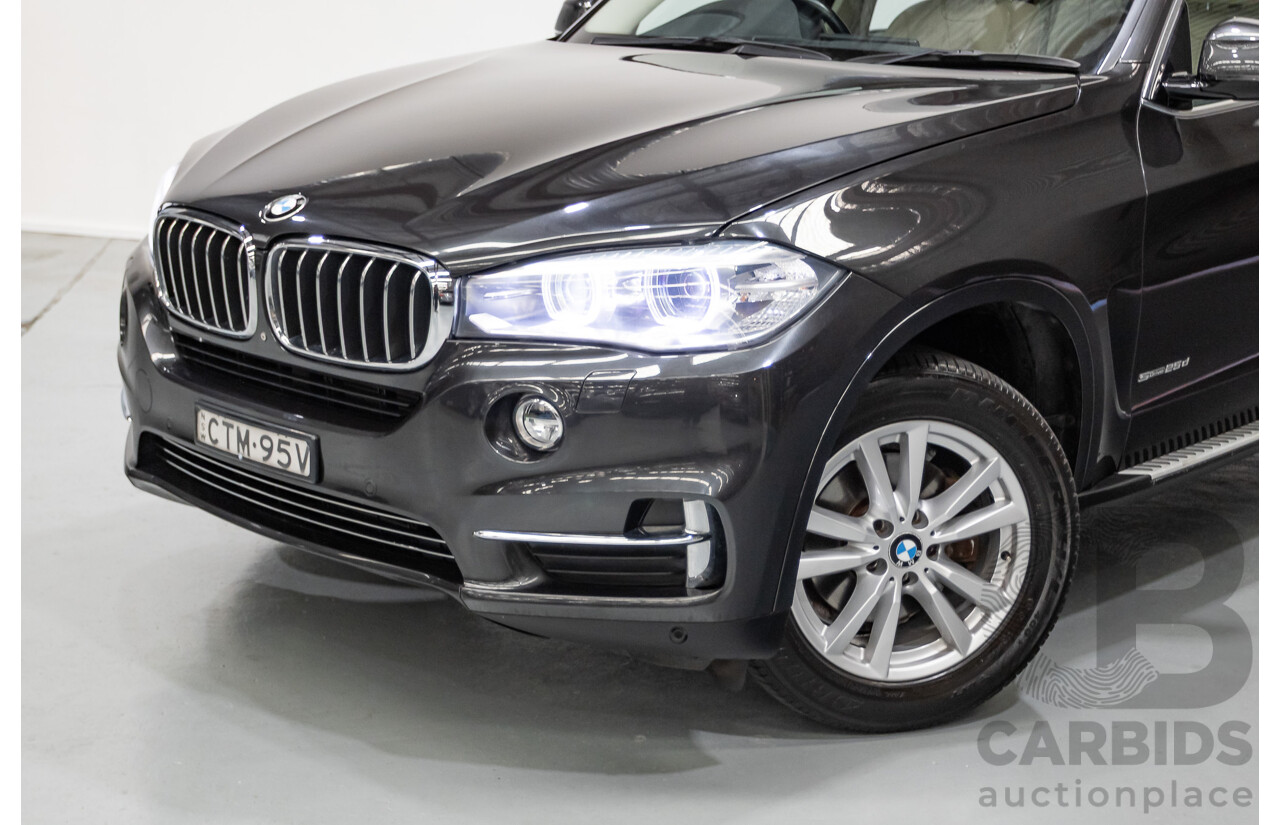 3/2014 BMW X5 sDrive 25d F15 4D Wagon Sophisto Grey Twin Turbo Diesel 2.0L