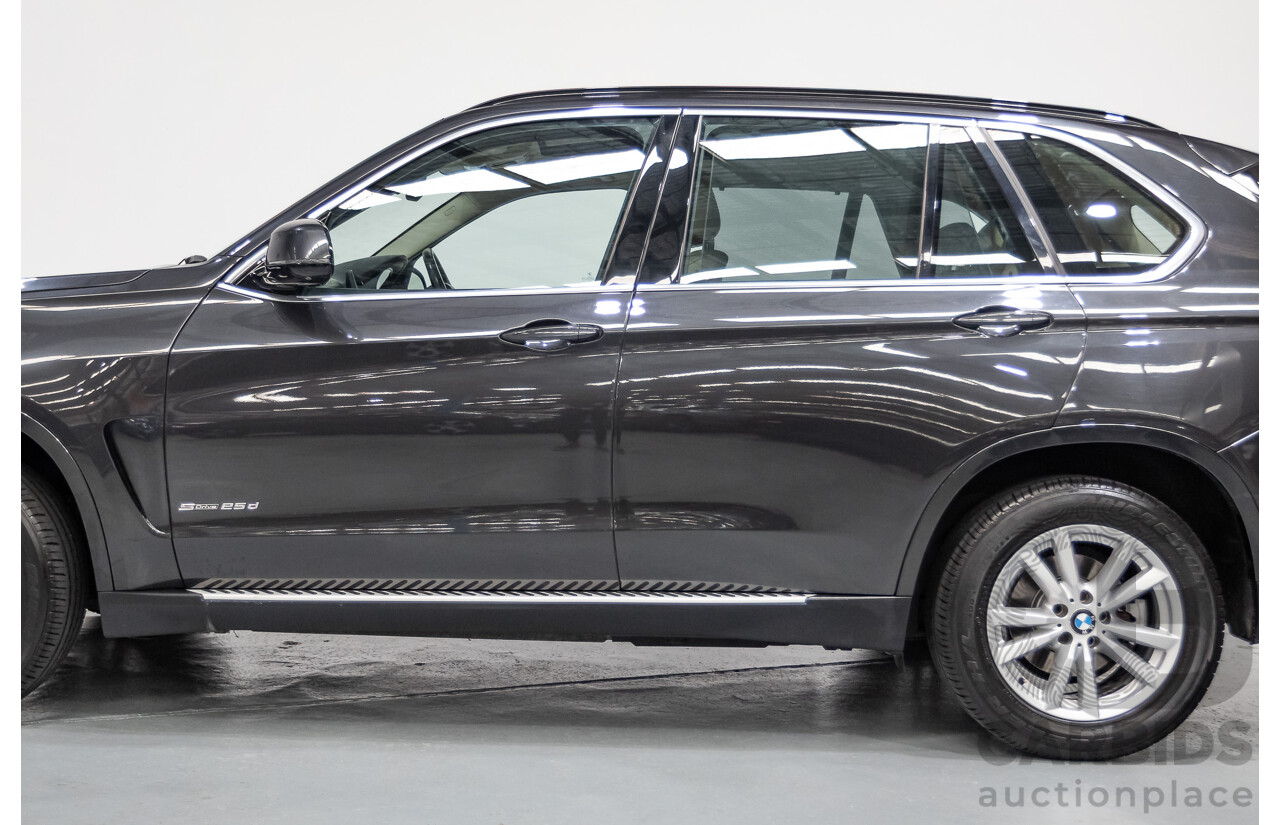 3/2014 BMW X5 sDrive 25d F15 4D Wagon Sophisto Grey Twin Turbo Diesel 2.0L