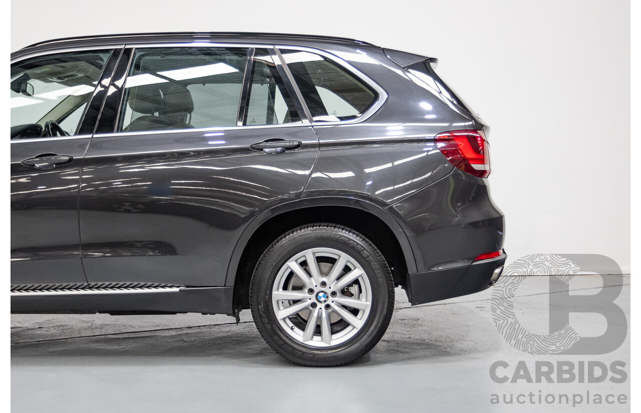 3/2014 BMW X5 sDrive 25d F15 4D Wagon Sophisto Grey Twin Turbo Diesel 2.0L