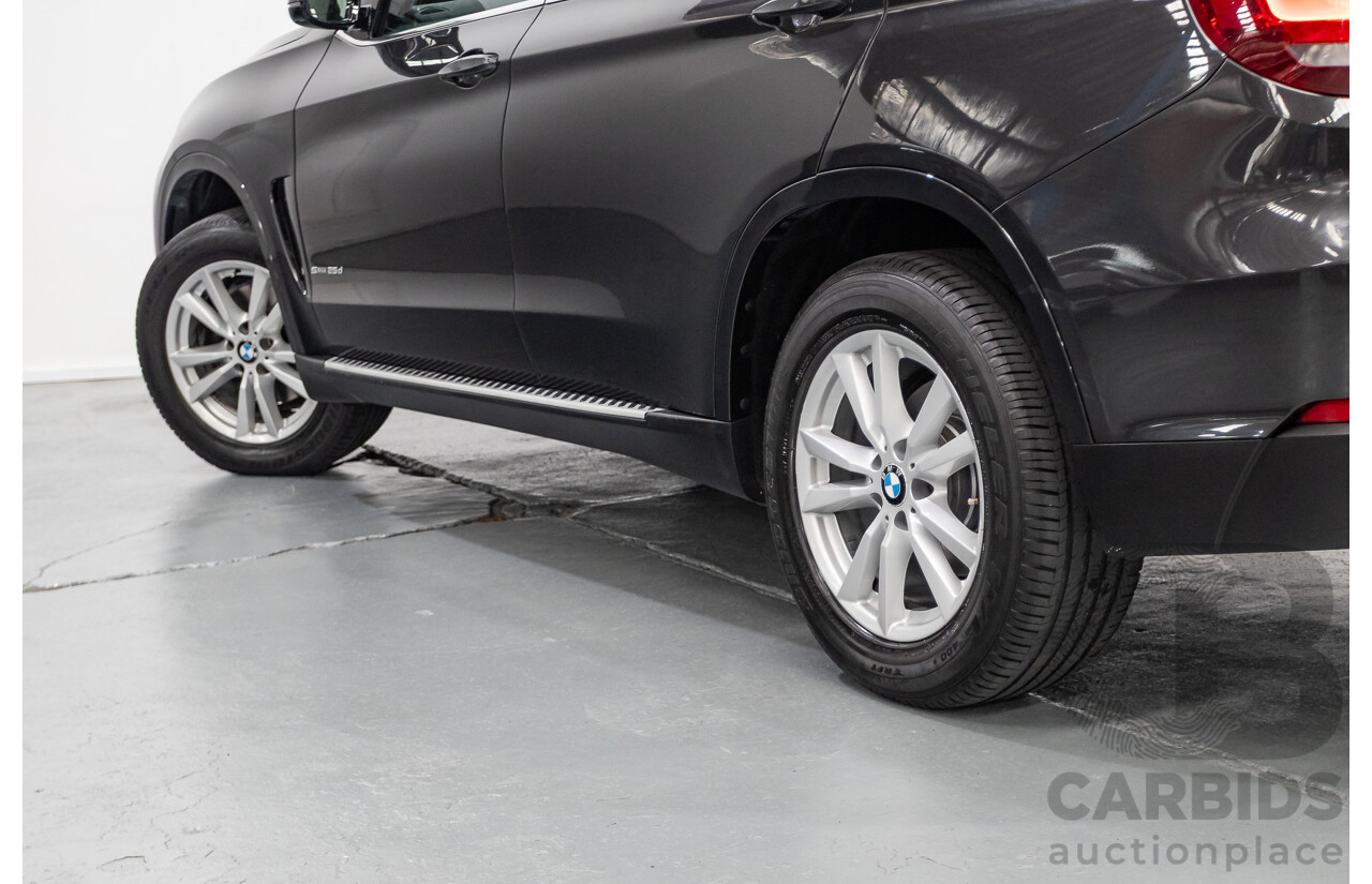 3/2014 BMW X5 sDrive 25d F15 4D Wagon Sophisto Grey Twin Turbo Diesel 2.0L