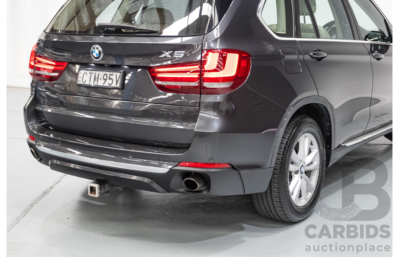 3/2014 BMW X5 sDrive 25d F15 4D Wagon Sophisto Grey Twin Turbo Diesel 2.0L