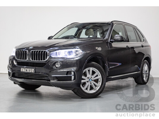 3/2014 BMW X5 sDrive 25d F15 4D Wagon Sophisto Grey Twin Turbo Diesel 2.0L