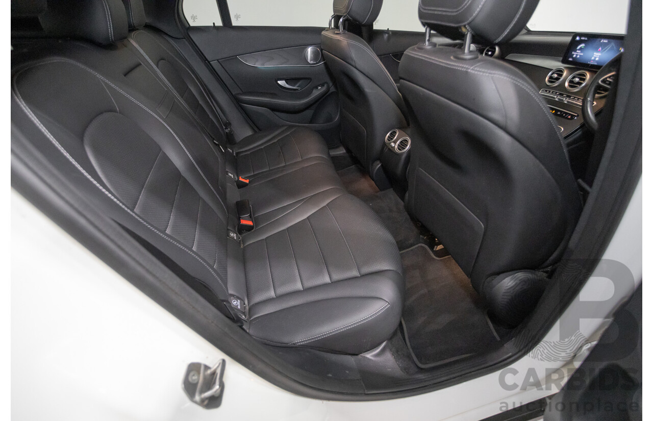 05/2020 Mercedes-Benz GLC200 X253 MY20.5 4D Wagon Polar White Turbo 2.0L