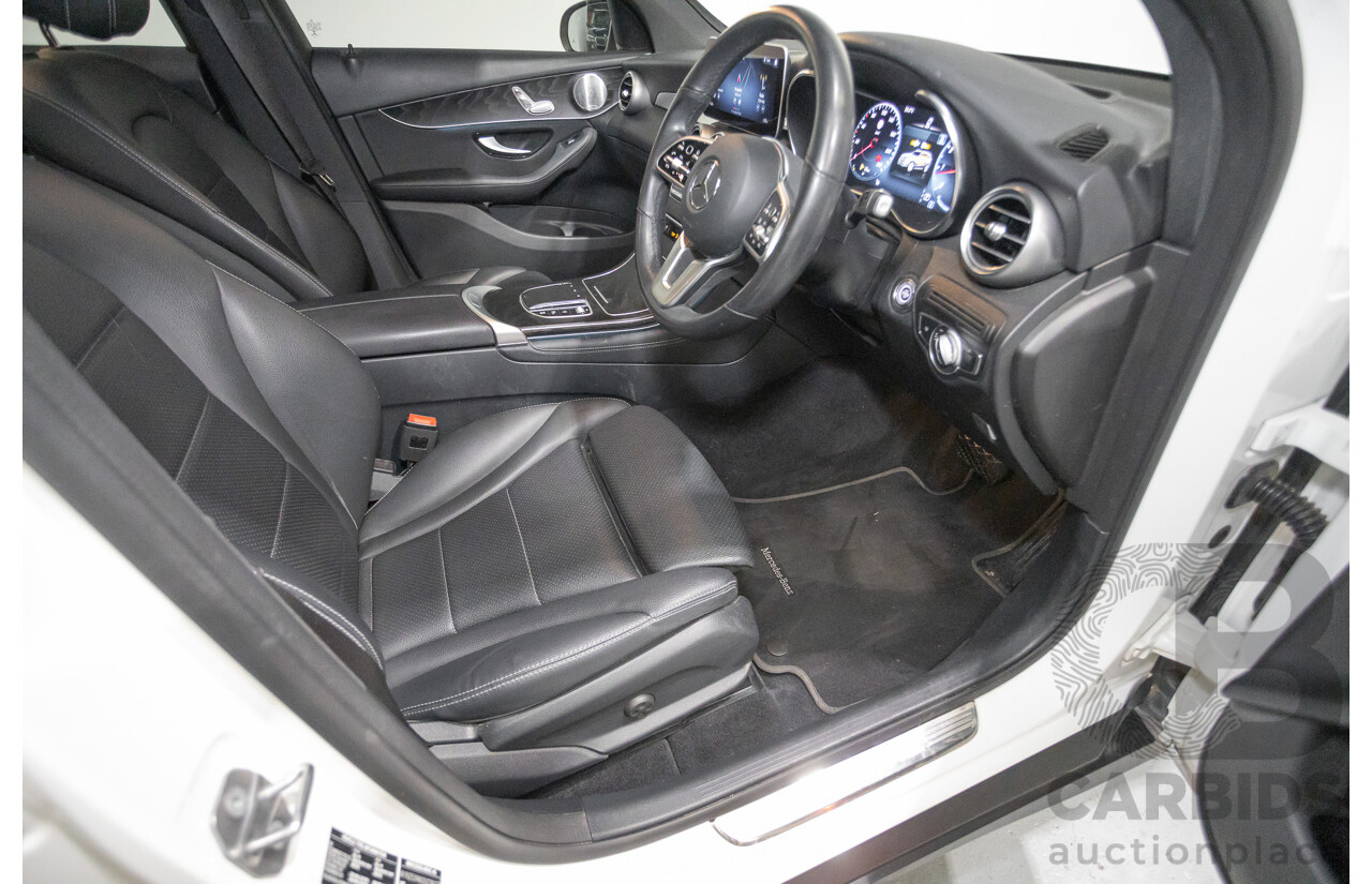 05/2020 Mercedes-Benz GLC200 X253 MY20.5 4D Wagon Polar White Turbo 2.0L