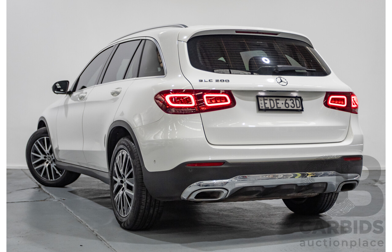 05/2020 Mercedes-Benz GLC200 X253 MY20.5 4D Wagon Polar White Turbo 2.0L