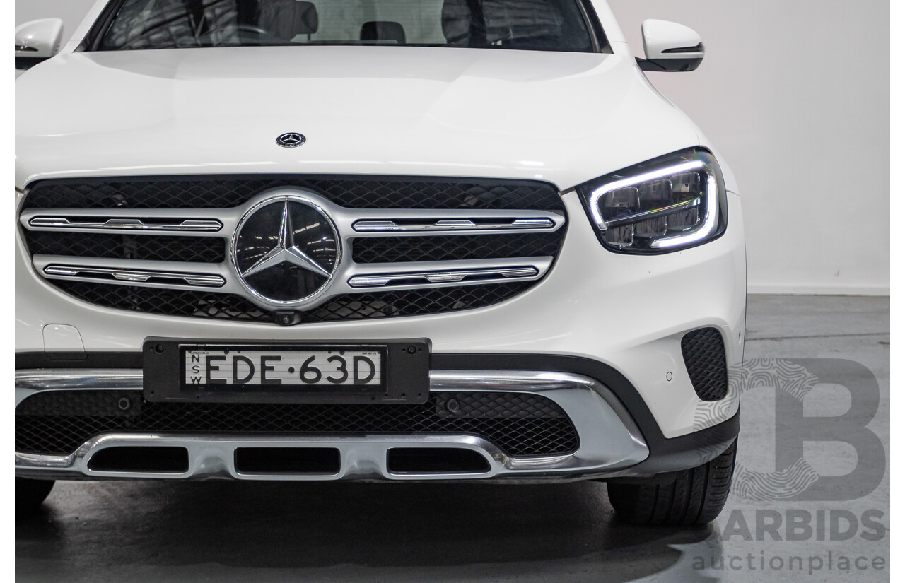 05/2020 Mercedes-Benz GLC200 X253 MY20.5 4D Wagon Polar White Turbo 2.0L