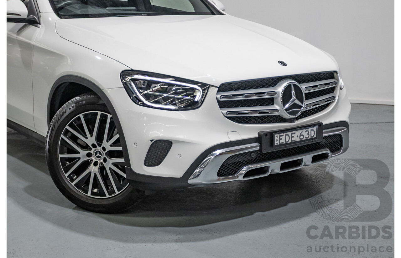05/2020 Mercedes-Benz GLC200 X253 MY20.5 4D Wagon Polar White Turbo 2.0L