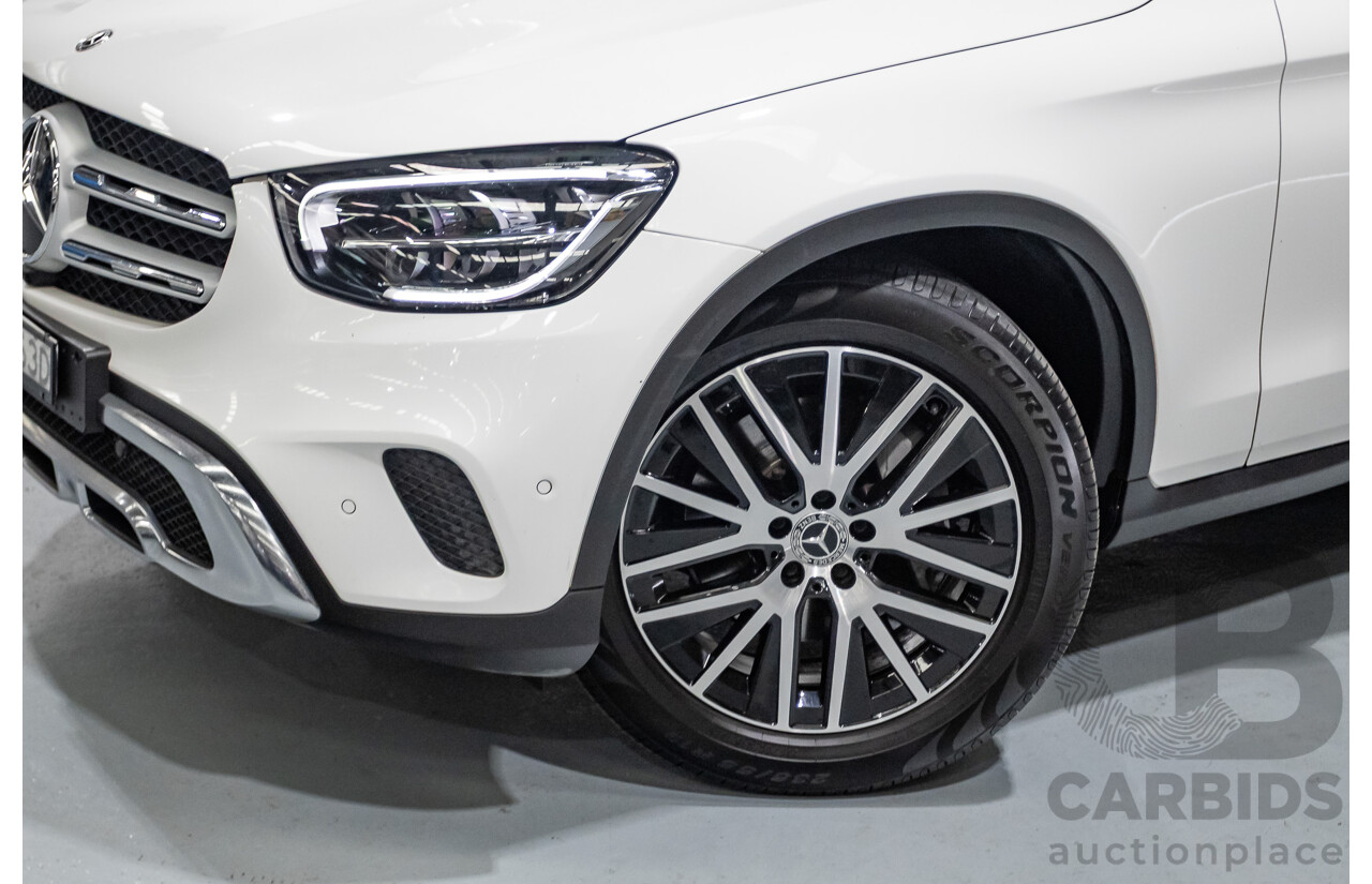 05/2020 Mercedes-Benz GLC200 X253 MY20.5 4D Wagon Polar White Turbo 2.0L
