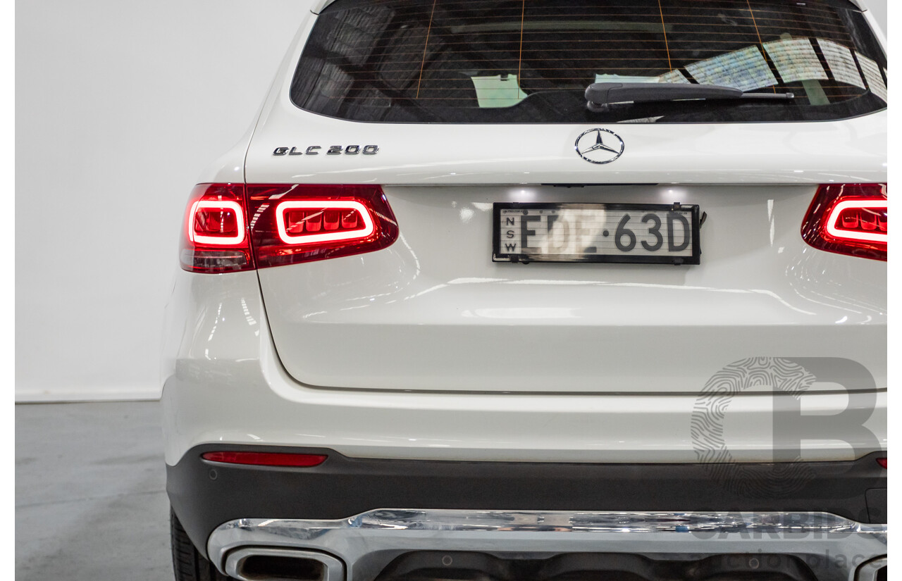 05/2020 Mercedes-Benz GLC200 X253 MY20.5 4D Wagon Polar White Turbo 2.0L