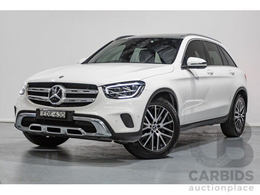 05/2020 Mercedes-Benz GLC200 X253 MY20.5 4D Wagon Polar White Turbo 2.0L