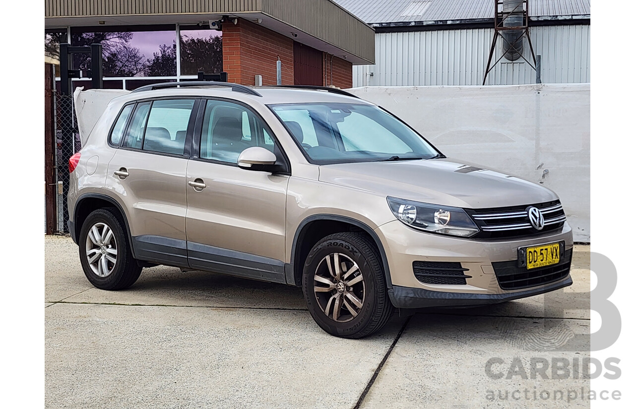 1/2013 Volkswagen Tiguan 103 TDI 5NC MY13 4d Wagon Beige 2.0L