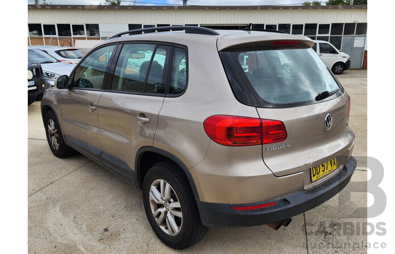 1/2013 Volkswagen Tiguan 103 TDI 5NC MY13 4d Wagon Beige 2.0L