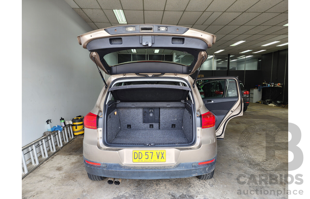 1/2013 Volkswagen Tiguan 103 TDI 5NC MY13 4d Wagon Beige 2.0L